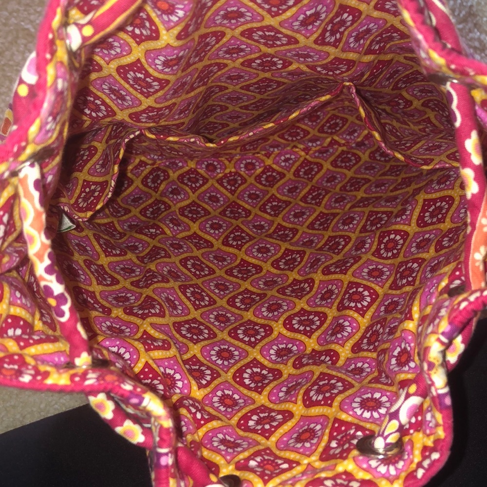 Vera Bradley Drawstring Backpack - Picture 3 of 3